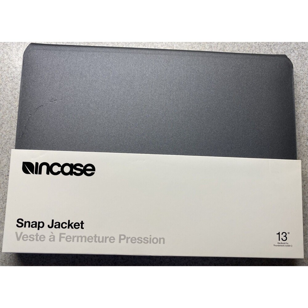 Incase Snap Jacket 13" MacBook Pro (2016-19) Thunderbolt 3 USB-C Hard Case Cover
